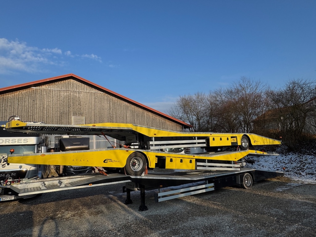Eroglu Auflieger Autotransporter - caravan carrier LKW