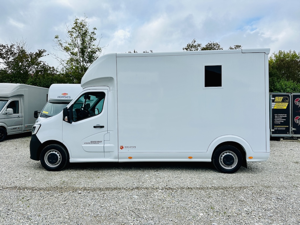 Renault Roelofsen Yorse 2-Pferdetransporter 3,5to. 165PS mautfrei hohe Zuladung LKW NEU