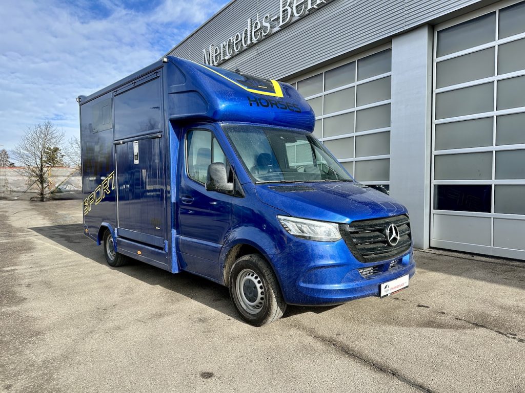 Mercedes-Benz 419 Sprinter 2-PFERDETRANSPORTER RJH SPORT 3,5t 190PS Automatik LKW
