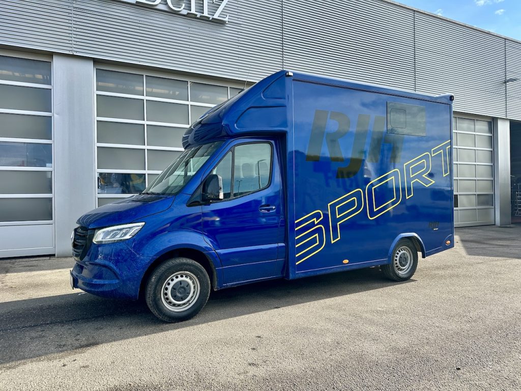 Mercedes-Benz 419 Sprinter 2-PFERDETRANSPORTER RJH SPORT 3,5t 190PS Automatik LKW