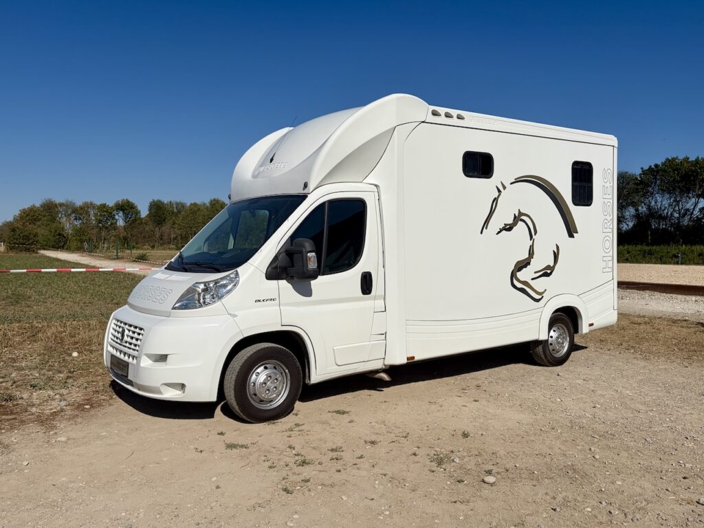 FIAT Ducato Honorio 2-Pferdetransporter Schaltgetriebe 3-Sitzer - Gebrauchtfahrzeug